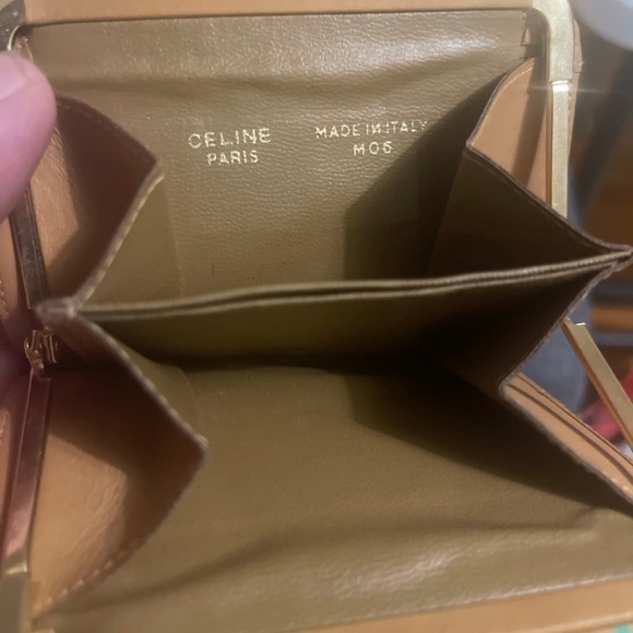 Vintage Celine Macadam kisslock coin wallet - Picture 5 of 13